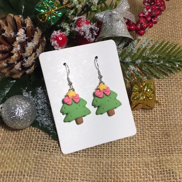 🍏50% OFF/3+...Children's Christmas Dangle Earrings - Picture 3 of 8